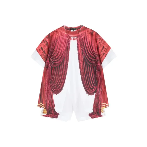 COMME Des GARCONS HOMME PLUS Red Мужская T-рубашка