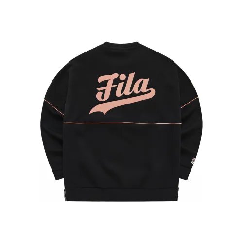 FILA FUSION QR Свитшот Унисекс Глубокий Черный