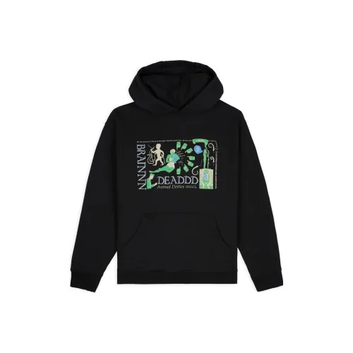 Brain Dead co-brand Черные мужские свитшоты