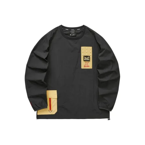 Skechers Черный 002K Мужские Свитшоты