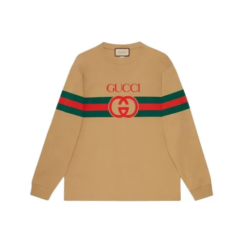 GUCCI Желтые Мужские Свитшоты