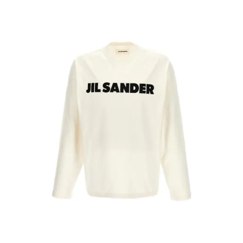 JIL SANDER Белый Мужской Свитшот