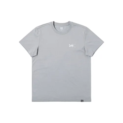 Мужская футболка Lee co-branded модели Lime Gray