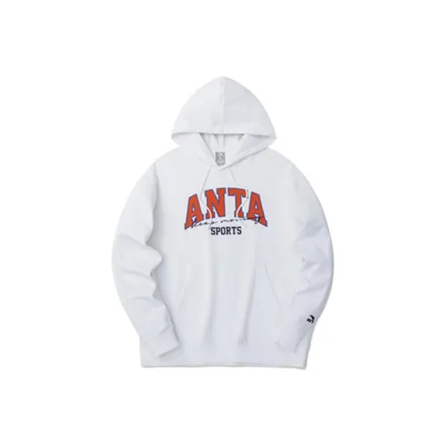 Anta Life Collection Белая снежинка Унисекс Свитшоты