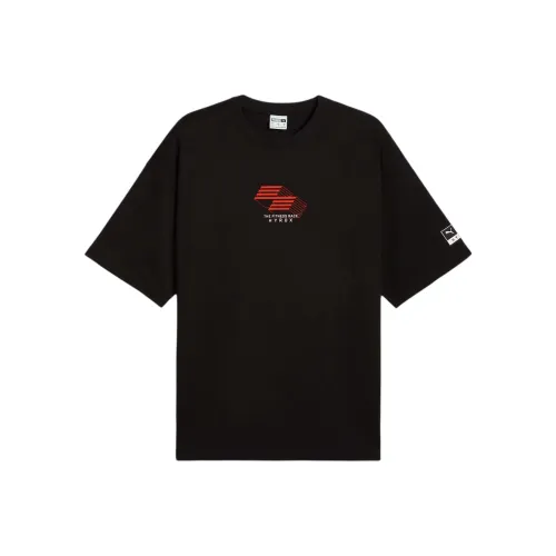 PUMA HYROXgraphic FW24 Унисекс Рубашка Черная