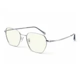 Ярко-серебристый + [0 Юань &] Защита от синего света Линзы 0 Степень