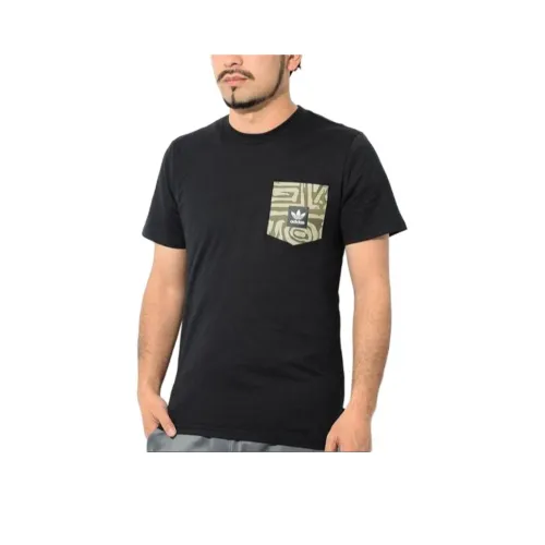 Adidas Originals Skateboarding Dakari Pocket S S Tee T-Shirt Мужская Черная