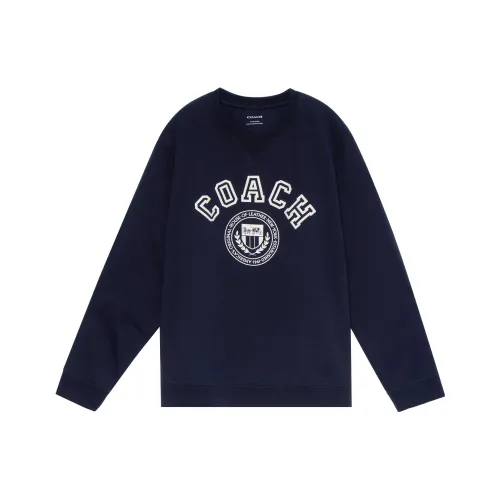 COACH FW22 Толстовка Мужской Морской Синий