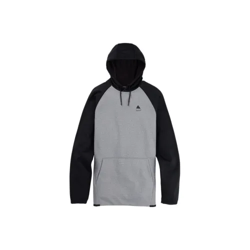 BURTON CROWN Толстовка Мужская Черная Серый
