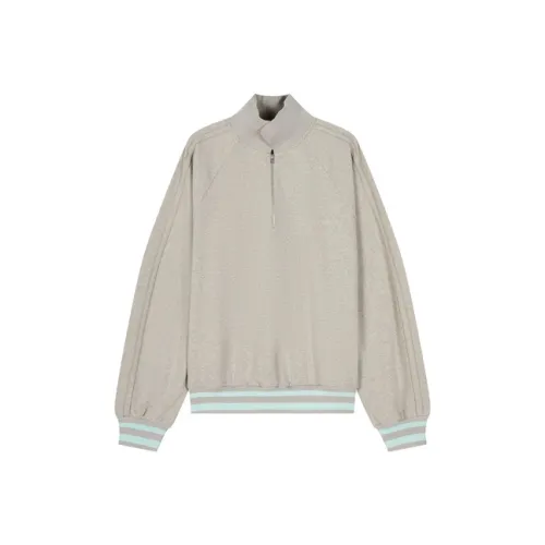 CROQUIS 077 Фотиния Серый Кофейный Мужские Свитшоты