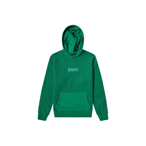 PLEASURES Зеленый Унисекс Свитшоты