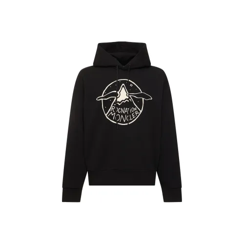 Moncler x Roc Nation SS24 Худи Унисекс Черный