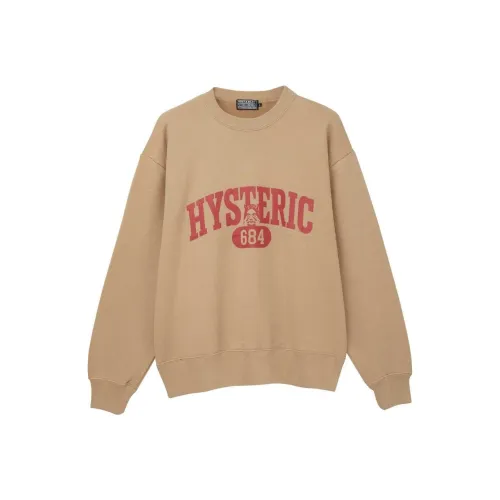 HYSTERIC GLAMOUR Толстовка Мужская Светлый Умбра