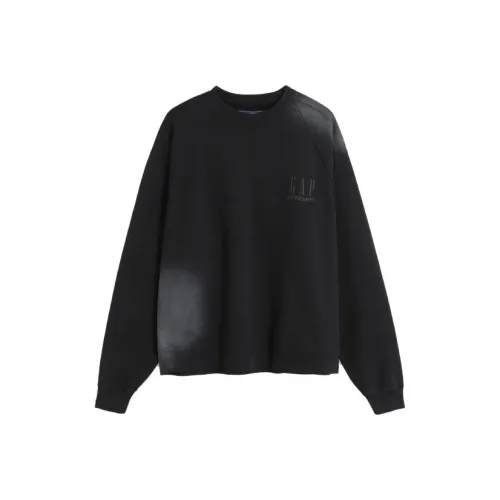 GAP x ATTEMPT Черный Унисекс Свитшоты