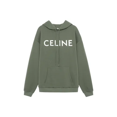 CELINE DYSFUNCTIONAL BAUHAUS Мужские Коллекции SS23 Толстовка Мужской Зеленый