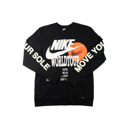 Nike Черные Мужские Свитшоты