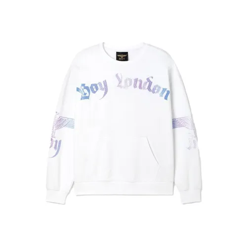 Boy London Белый Мужской Свитшот
