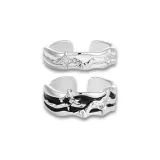 Готический стиль, позиционирование, искра, звезда, кольца, 1 пара