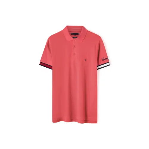 Tommy Hilfiger T-рубашка мужская кораллово-красный XIX