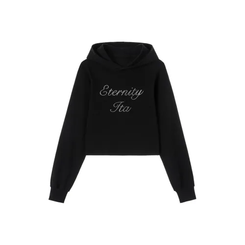 ETERNITY ITA Черный Унисекс Свитшоты