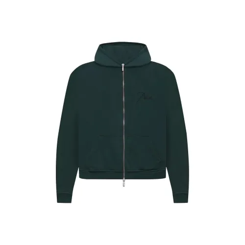 Rhude Темно-зеленый Унисекс Свитшоты
