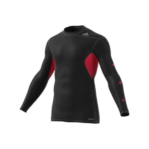 Adidas TECHFIT Т-Рубашка Мужская Черная