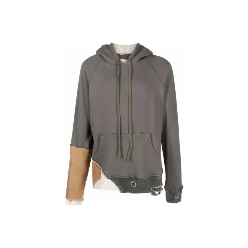 GREG LAUREN Темный Умбра Мужские Свитшоты