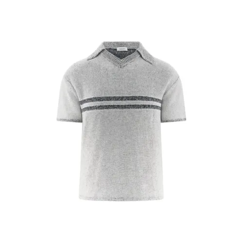 Ferragamo Серые Мужские T-Рубашки