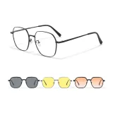 Матовый черный (Защита от синего света — Включает 4 шт. Накладные линзы)