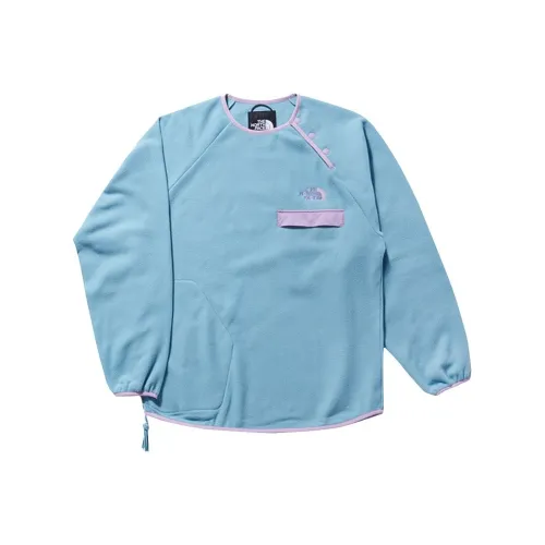 THE NORTH FACE X CLOT SS23 Флис Одежда Мужская Аврора Синий