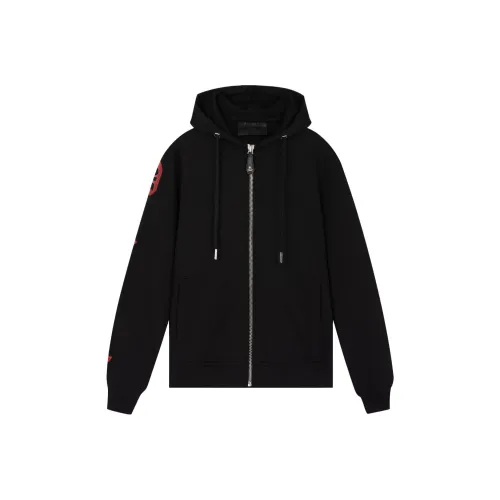 PHILIPP PLEIN Мужские черные свитшоты