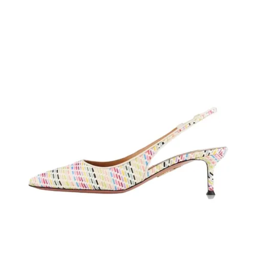 AQUAZZURA Purist Узкий каблук Высокие каблуки 5 см Женские Многоцветный