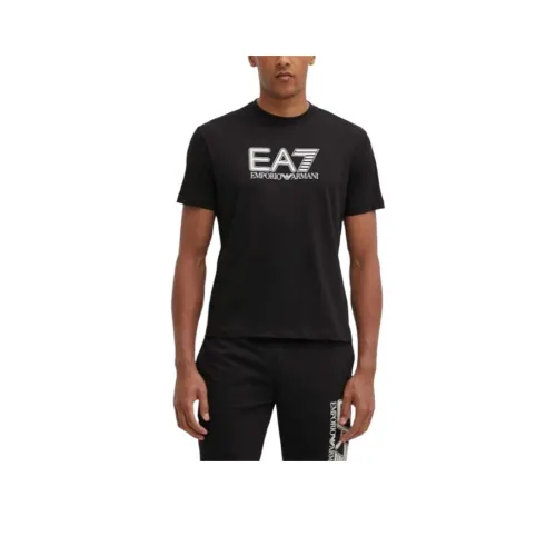 EMPORIO ARMANI EA7 T-Shirt Мужской Черный
