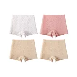 M1749-E Набор-Country Цветочный-Белый+Розовый+Абрикос+Абрикос (4 шт)