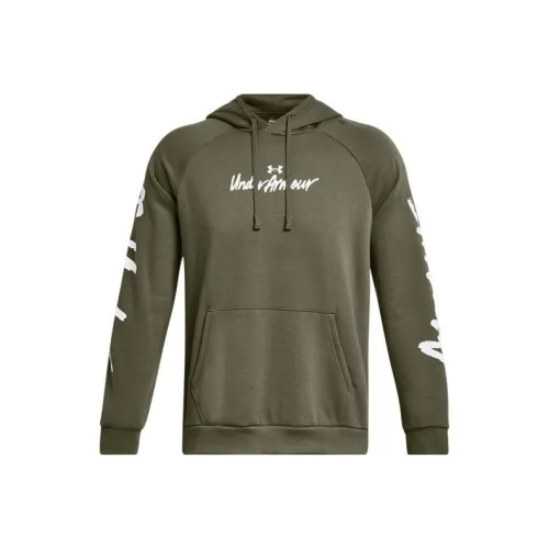 Under Armour Rival Зеленый Мужской Свитшот