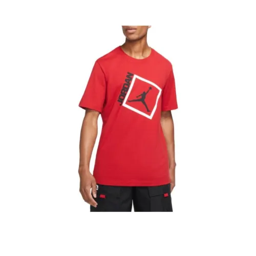 Джордан Красный Мужская T-Рубашка