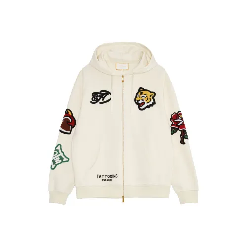 Ed Hardy Айвори E1PAM420 Мужские Свитшоты