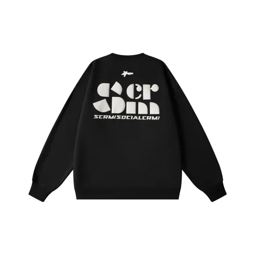 SCRM Толстовка Унисекс Осенний Зимний