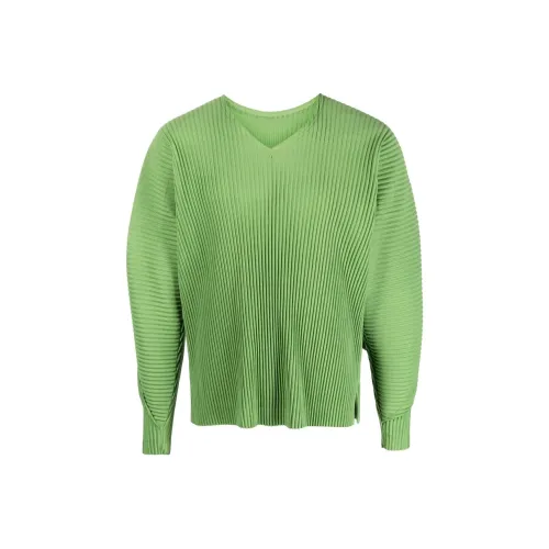 Homme Plissé Issey Miyake Зеленый Мужской Свитшот