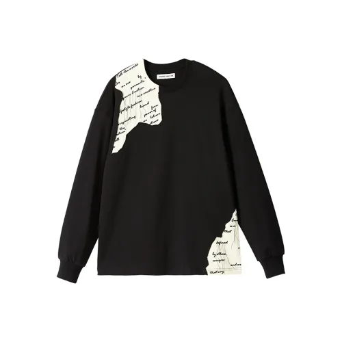 Organic Emotion Черный Унисекс Свитшоты