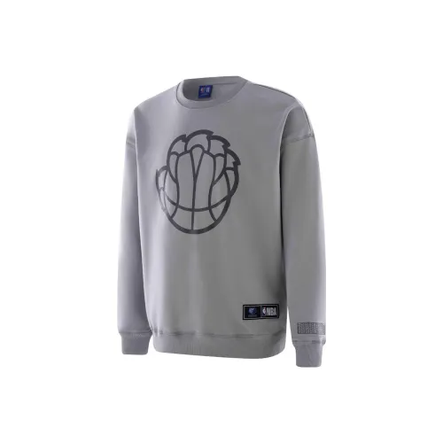 NBA Memphis Grizzlies Серый Унисекс Свитшоты