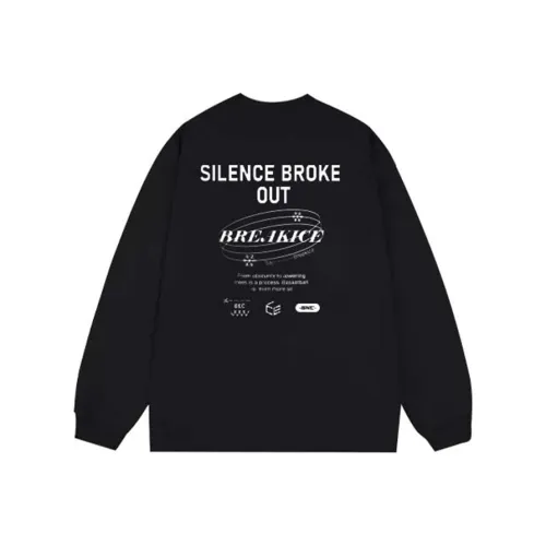 BKCXZICE Свободный крой Круглый вырез Тренировки Баскетбол Длинный рукав Модный Бег Повседневный Пуловер Куртка Мужской