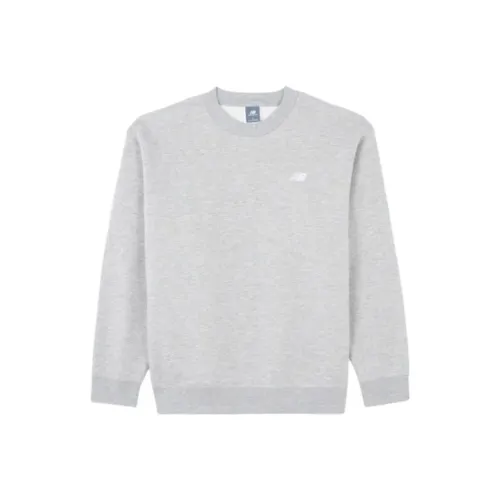 New Balance Sport Essentials Флис CREW SWEATSHIRT Мужской Серый