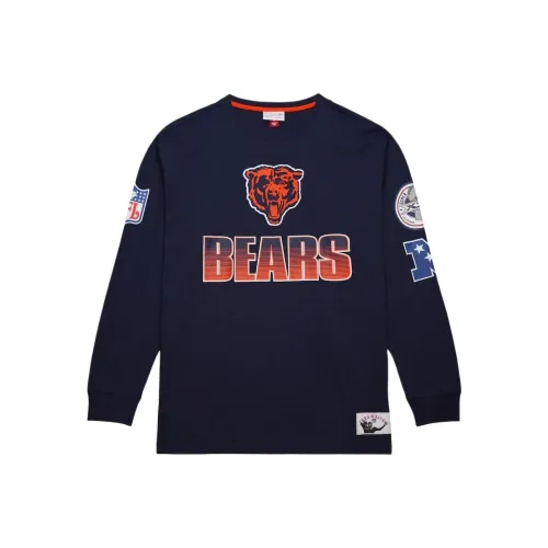 MITCHELL NESS x NFL Т-рубашка Мужская Морской Синий