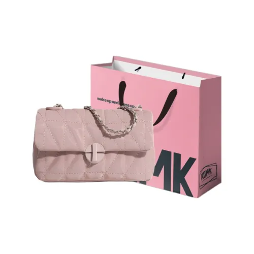 NOMK ПУ (полиуретан) Сумка через плечо Маленькая квадратная сумка Сумка через плечо Женская Розовая Синяя