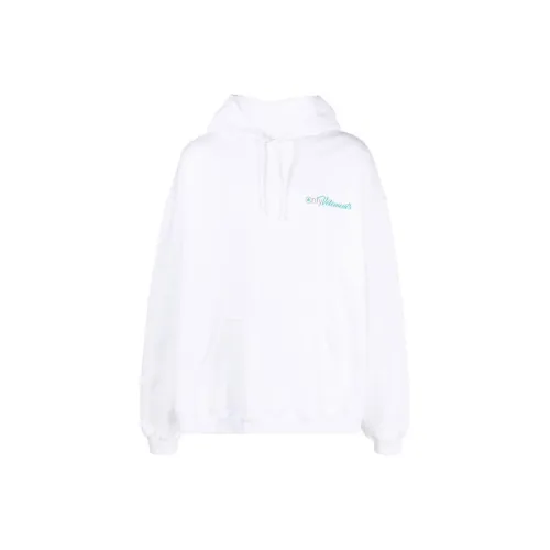 Vetements Белый Мужской Свитшот