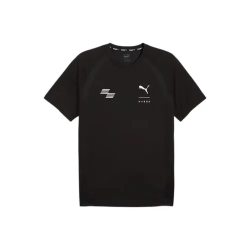 PUMA HYROX TriblendDRYCELL FW24 Тренировки T-рубашка Мужская Черная