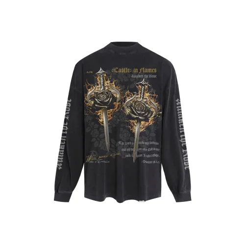 AWAKEN THE ROSE T-Shirt Унисекс Черный