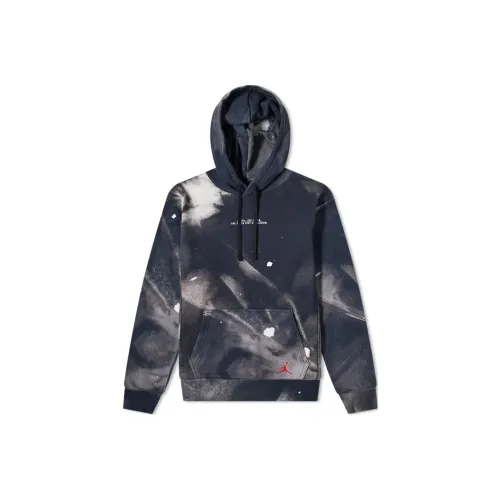 Джордан Свитшот Унисекс Черный And Фитнес Красный