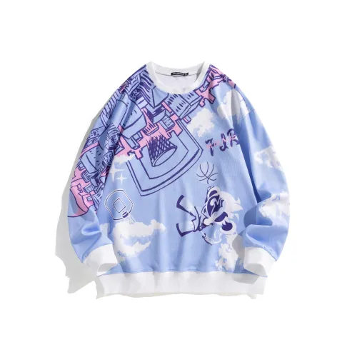 FireMonkey Синий Унисекс Свитшоты